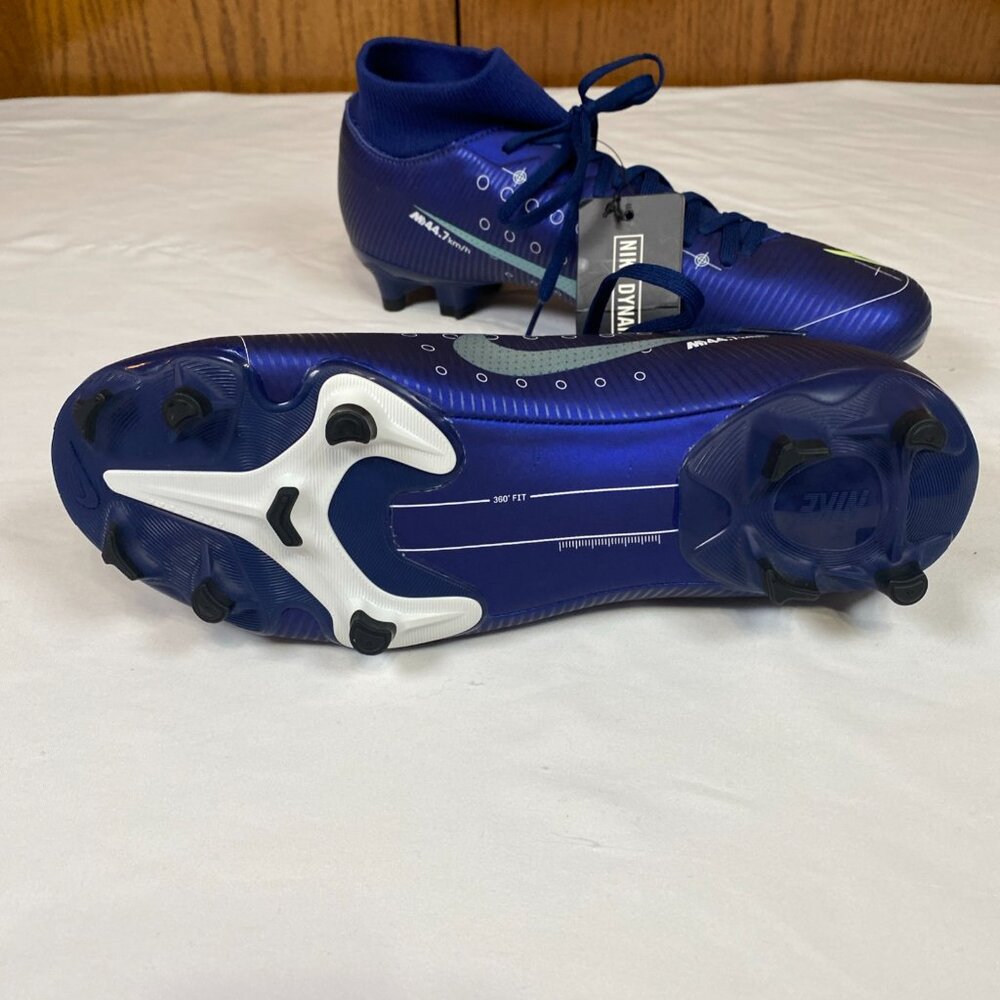 New Nike Mercurial Superfly 7 Academy MDS Indoor Soccer Cleat BQ5427-401 Men 6.5 - Picture 6 of 13